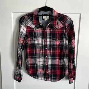 Forever 21, S, plaid flannel